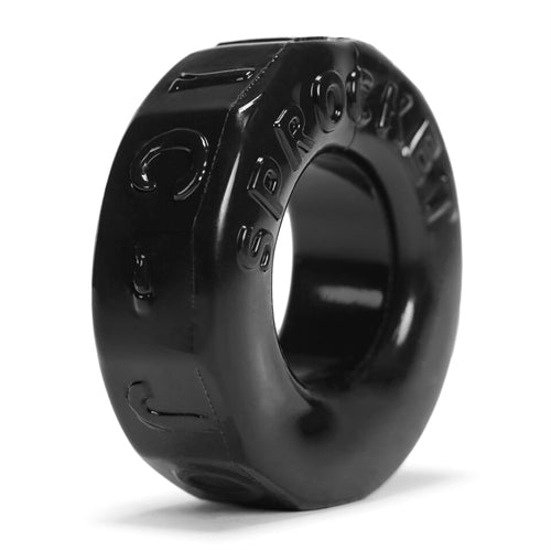 Sprocket Cockring Black with 2.2cm Inner Diameter for Enhanced Pleasure COCK RINGS
