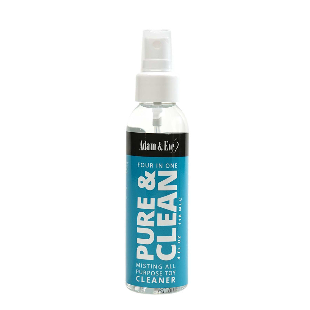Adam & Eve Pure & Clean – 4 In 1 Antibacterial Toy Cleaner 118ml Default Title > Essentials > Toy Cleaners