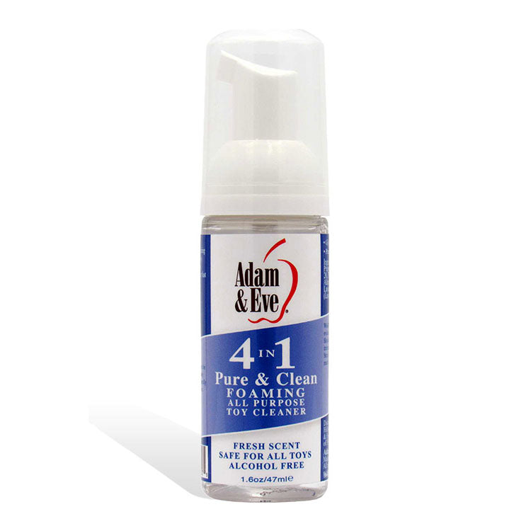 Adam & Eve Pure and Clean Foaming Toy Cleaner 47 ml Bottle Default Title > Essentials > Toy Cleaners Main image