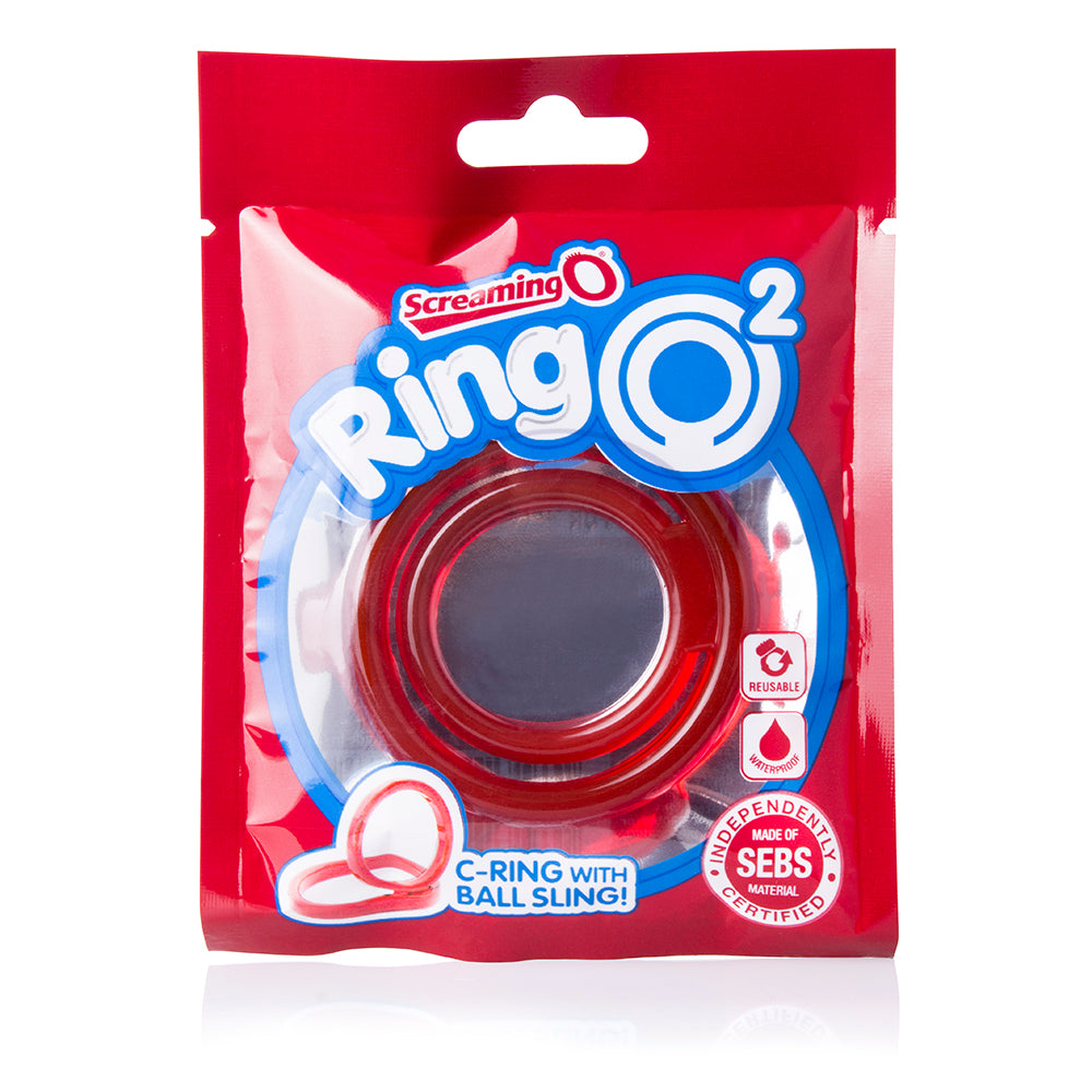 RingO RingO 2 Dual Cock Ring – Dual Loop Penis and Testicles Ring > Cock Ring > Single