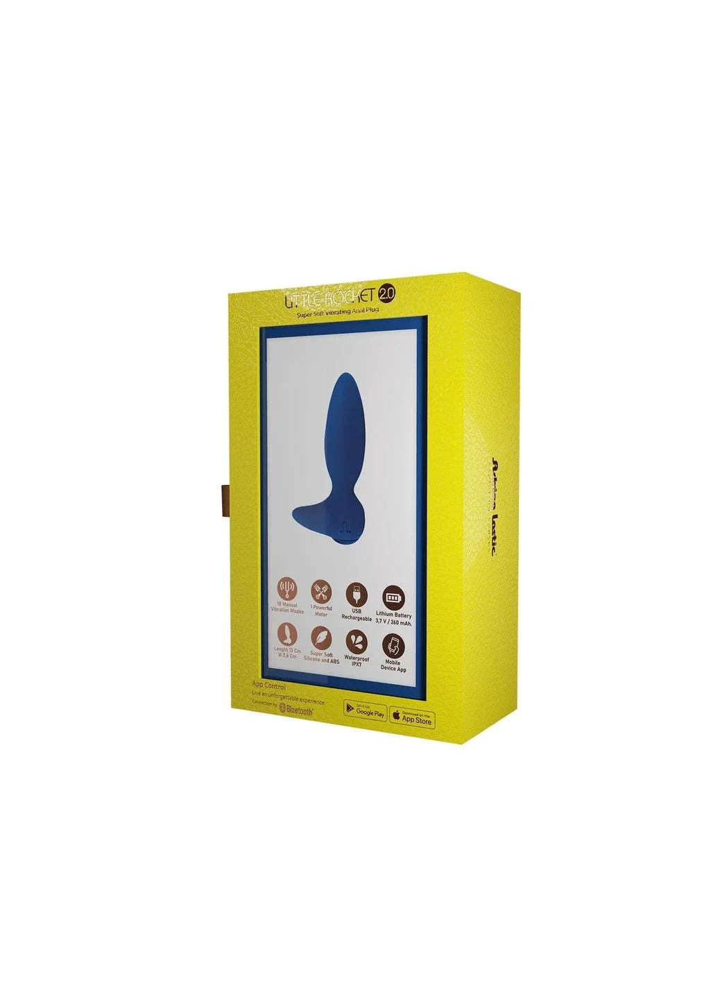 Adrien Lastic Little Rocket II Plus – App-Controlled Vibrator > Anal Range > Vibrating Butt Plugs