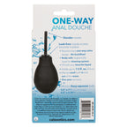 CalExotics One-Way Anal Douche with Black Leak-Proof Nozzle 7.3 fl. oz. Squeeze Bulb > Essentials > Douches