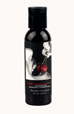Edible Massage Lotion (Cherry) – Cherry Flavored Massage Lotion 60 ml > Essentials > Massage Oil