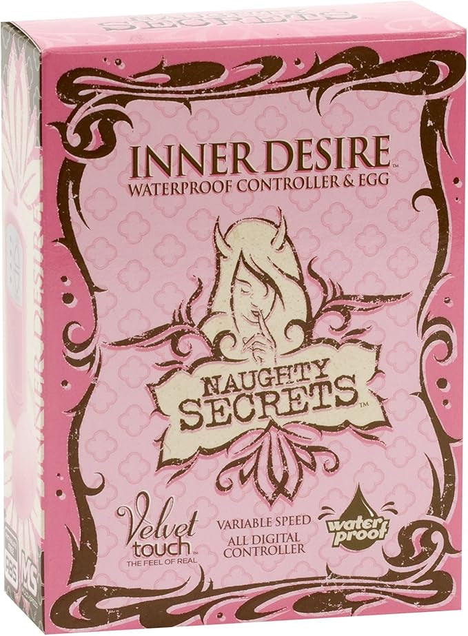 Naughty Secrets Inner Desire Pink Egg Adult Intimacy Toy Default Title EGGS