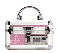 The Toy Chest Lockable Vibrator Case Pink Mini 13.5cm x 7cm x 5cm Default Title Adult Toy Storage