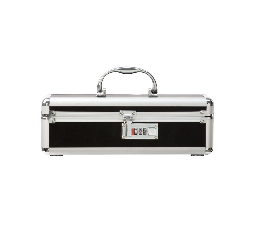 The Toy Chest Small Lockable Case – Small Black 12"x 4"x 4" > Essentials > Toy Storage