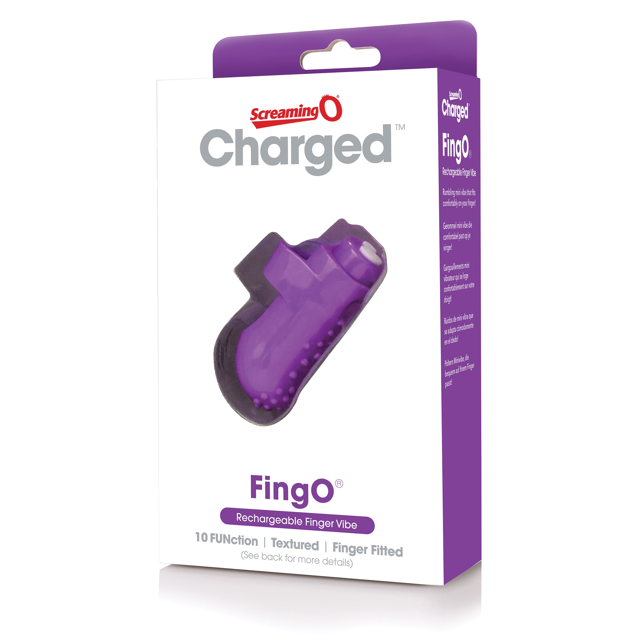 Charged Fing O – Rechargeable Mini Finger Vibrator with Vooom Technology > Vibrators > Finger Vibrators