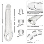 Performance Maxx Clear Extension Kit adds 3.75" inches Bonus Girth > Sex Toys For Men > Penis Sleeves