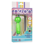 Neon Vibes The Bubbly Vibe Mini Massager in Bright Green with 10 Functions and Rechargeable > Sex Toys > Mini Massagers