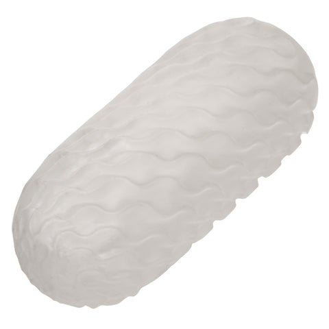 Boundless Reversible Nubby Stroker 4.5 Inch Dual-Texture Clear Compact Male Masturbator Strokers - Manual
