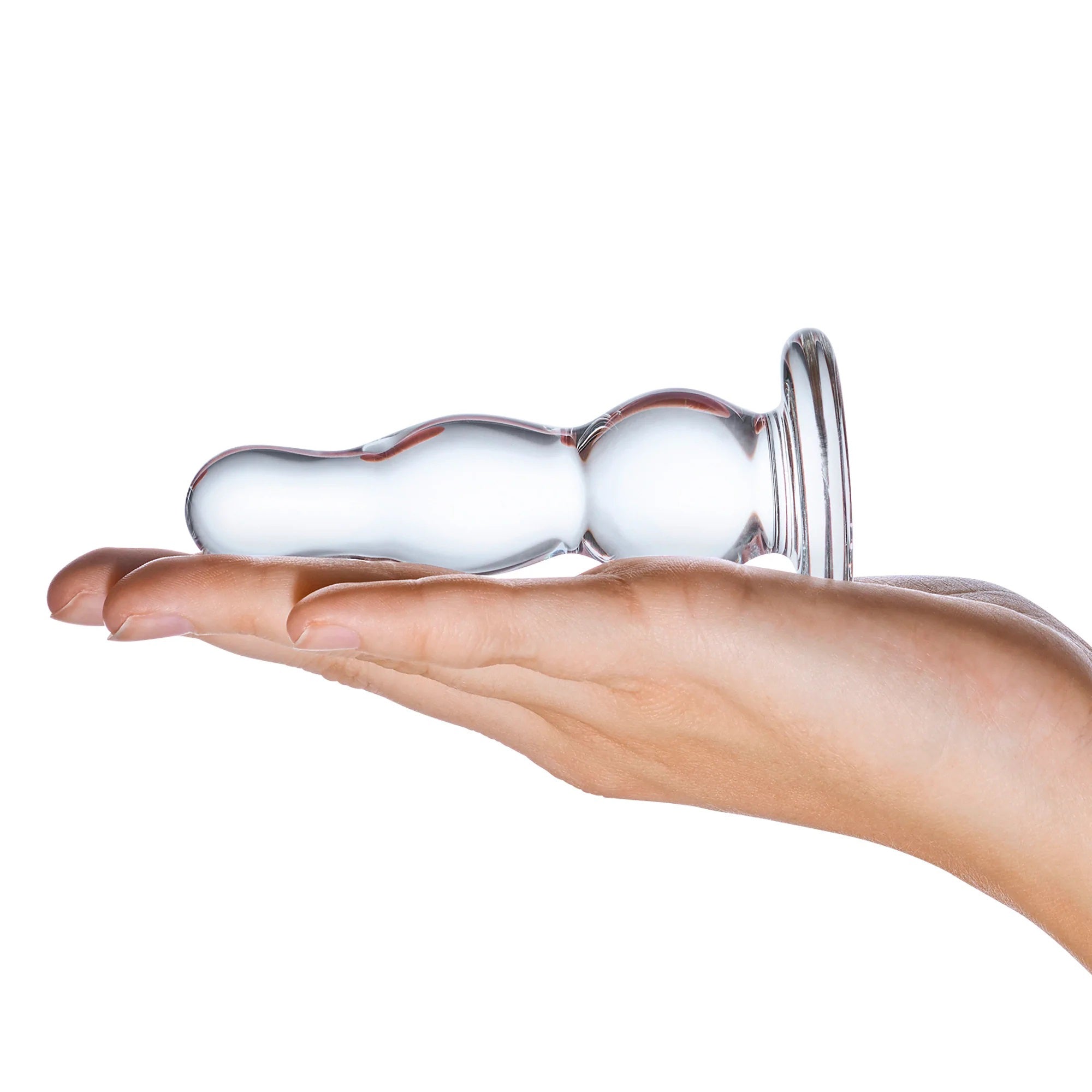 Glas 4 Inch Graduated Bulb Butt Plug > Glass > Toys