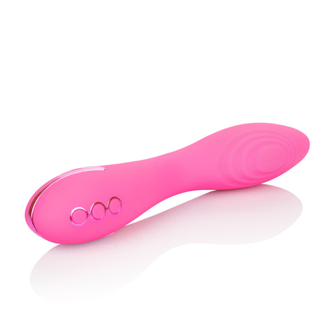 California Dreaming Surf City Centerfold Pink Silicone Vibrator with 3 Speeds and 10 Vibration Functions Vibrators