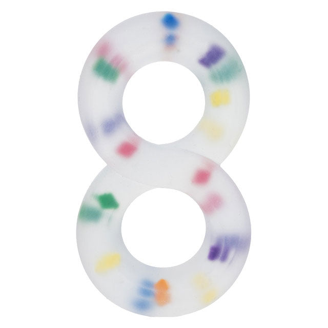 Alpha Liquid Silicone Crazy 8 Party Ring – Silicone Cock Ring > Cock Ring > Single