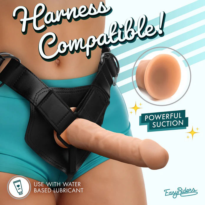 Easy Riders 7 Inch Medium Silicone Dildo > Dildos > Realistic Dildos