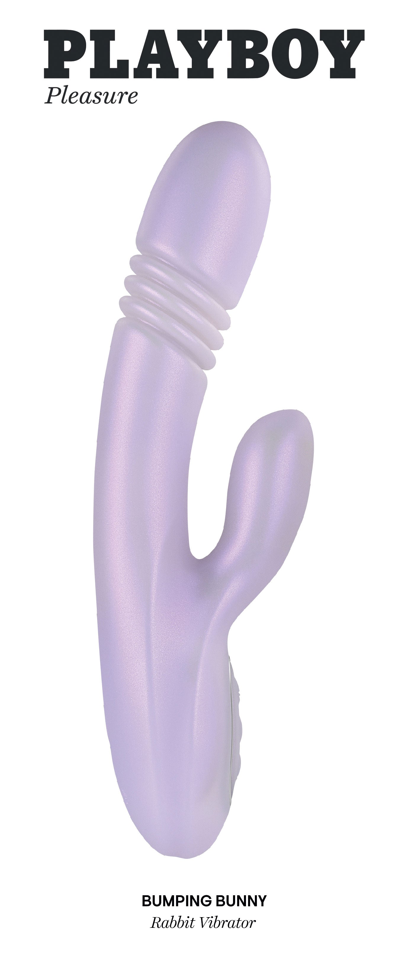 Playboy Pleasure BUMPING BUNNY Rabbit Vibrator 22.9cm VIBRATORS-RABBIT