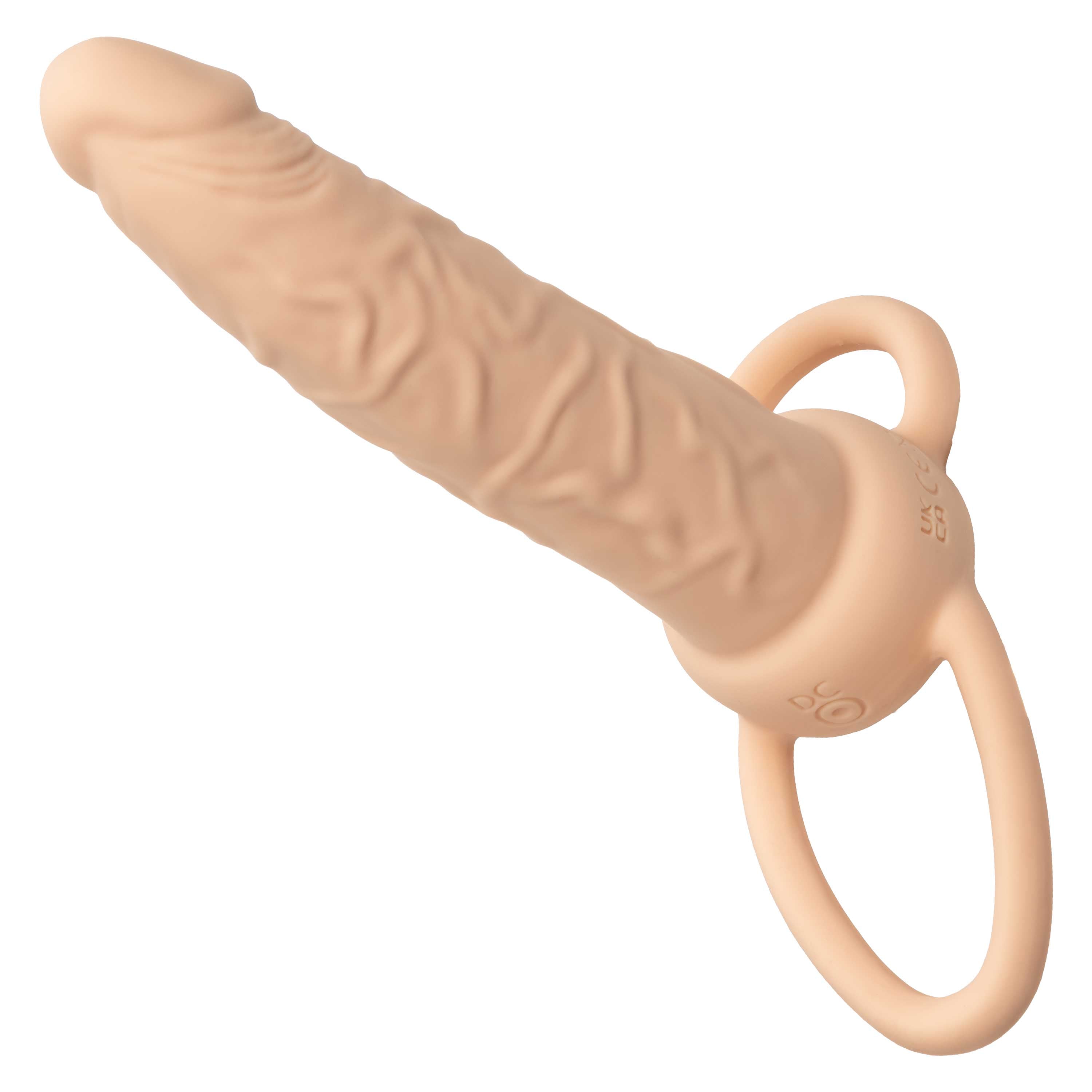 Performance Maxx Dual Penetrator Ivory with 10 Vibration Functions and Dual Support Rings > Dildos > Neutral Dildos