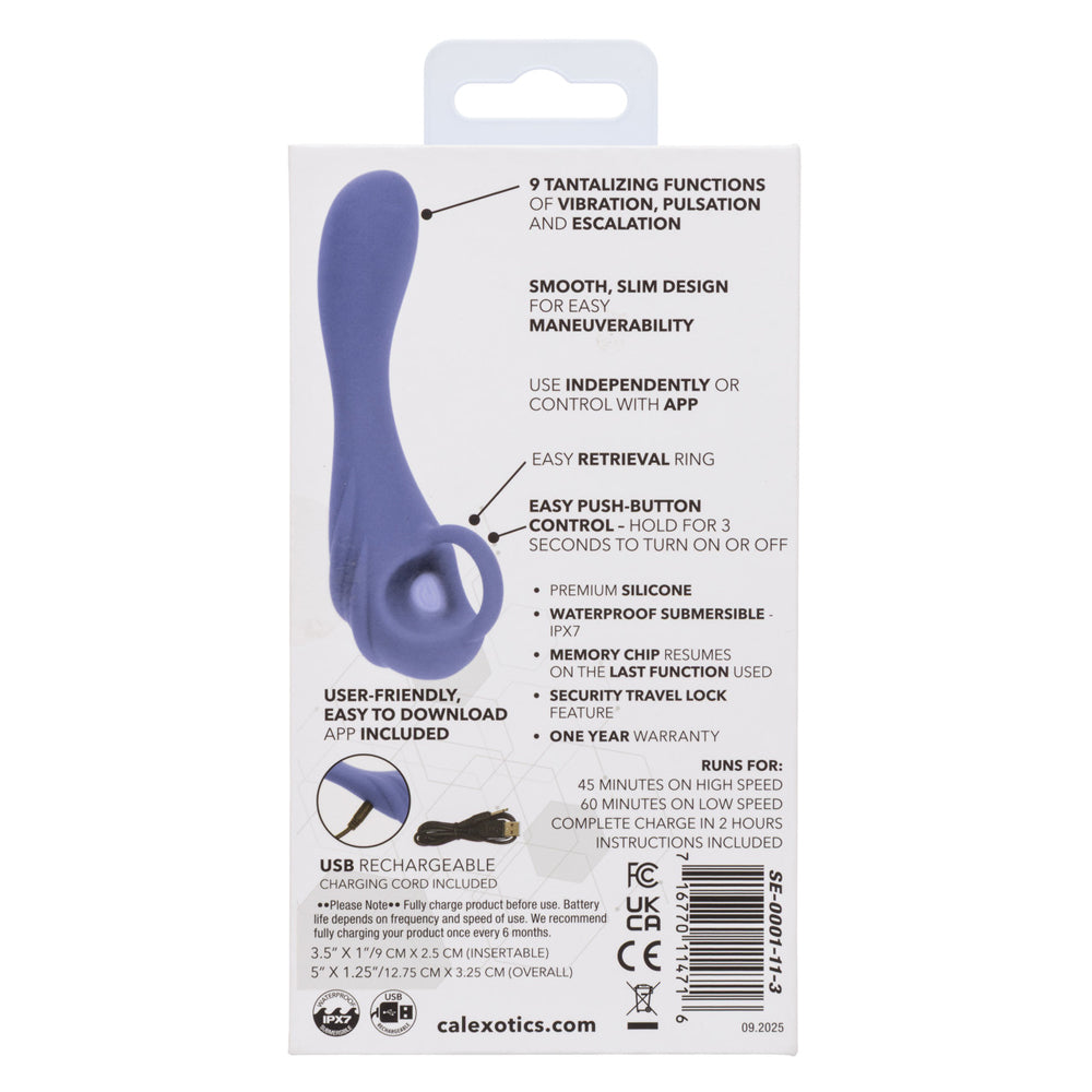 Calexotics Connect Explorer – App-Controlled Pleasure Probe > Sex Toys > Remote Control Toys