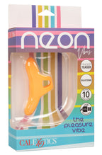 Neon Vibes The Pleasure Vibe (Orange) – Rechargeable Ergonomic Finger Vibrator with 10 Functions > Vibrators > Finger Vibrators