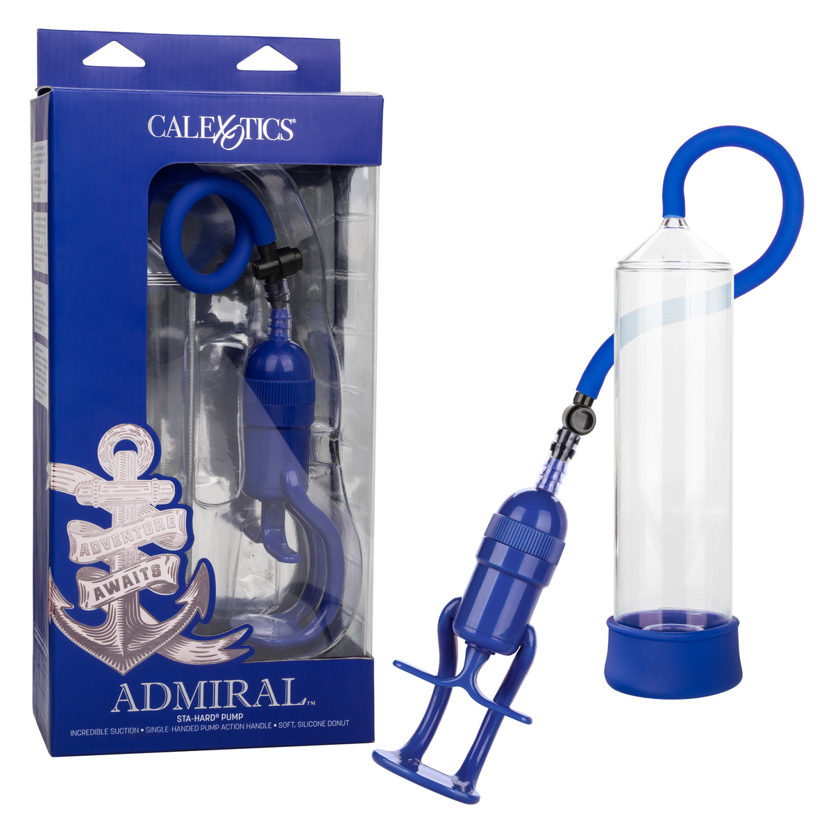 Admiral StaHard – Male Enhancement Pump with Silicone Base and Master-Grip Handle > Pumps > Penis Pumps