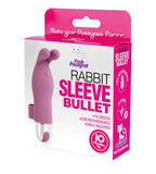 Pink Pussycat Rabbit Sleeve Bullet – Remote Rechargeable > Vibrators > Finger Vibrators