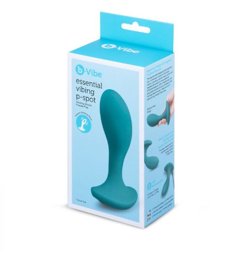 b-Vibe 4 Inch Silicone Prostate Vibrator > Anal Range > Prostate Plugs