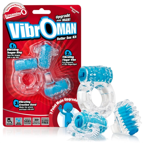 Vibroman Starter Kit – Mini Vibrators Exploration Sex Toy Set > Sex Toys > Couples Toys