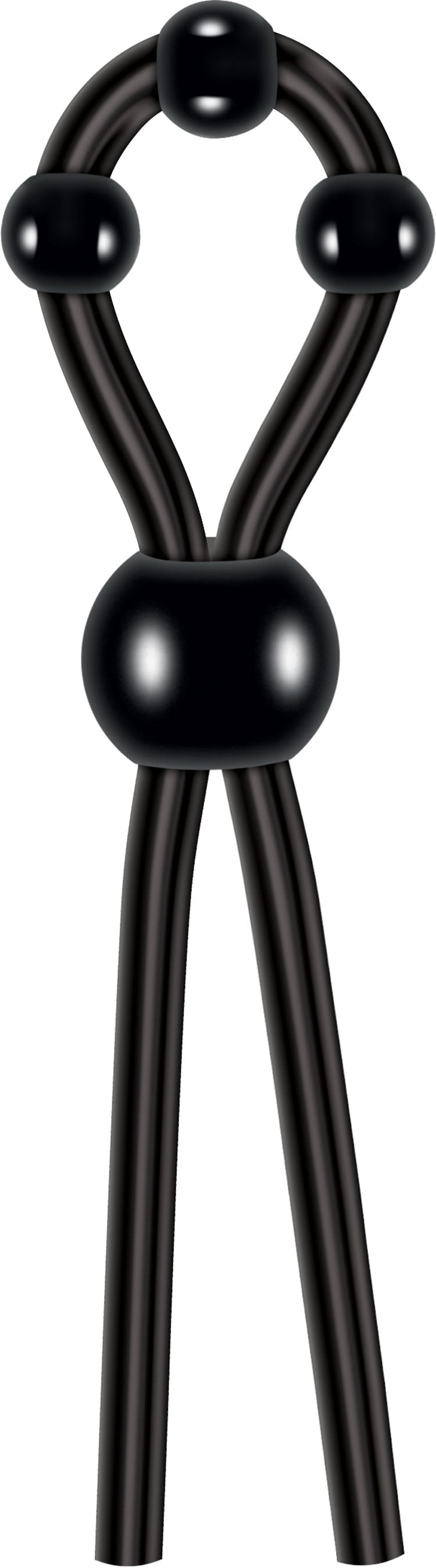 Zero Tolerance Ultimate Silicone Lasso 5.13 Inch Adjustable Cock Ring Black > Cock Ring > Adjustable