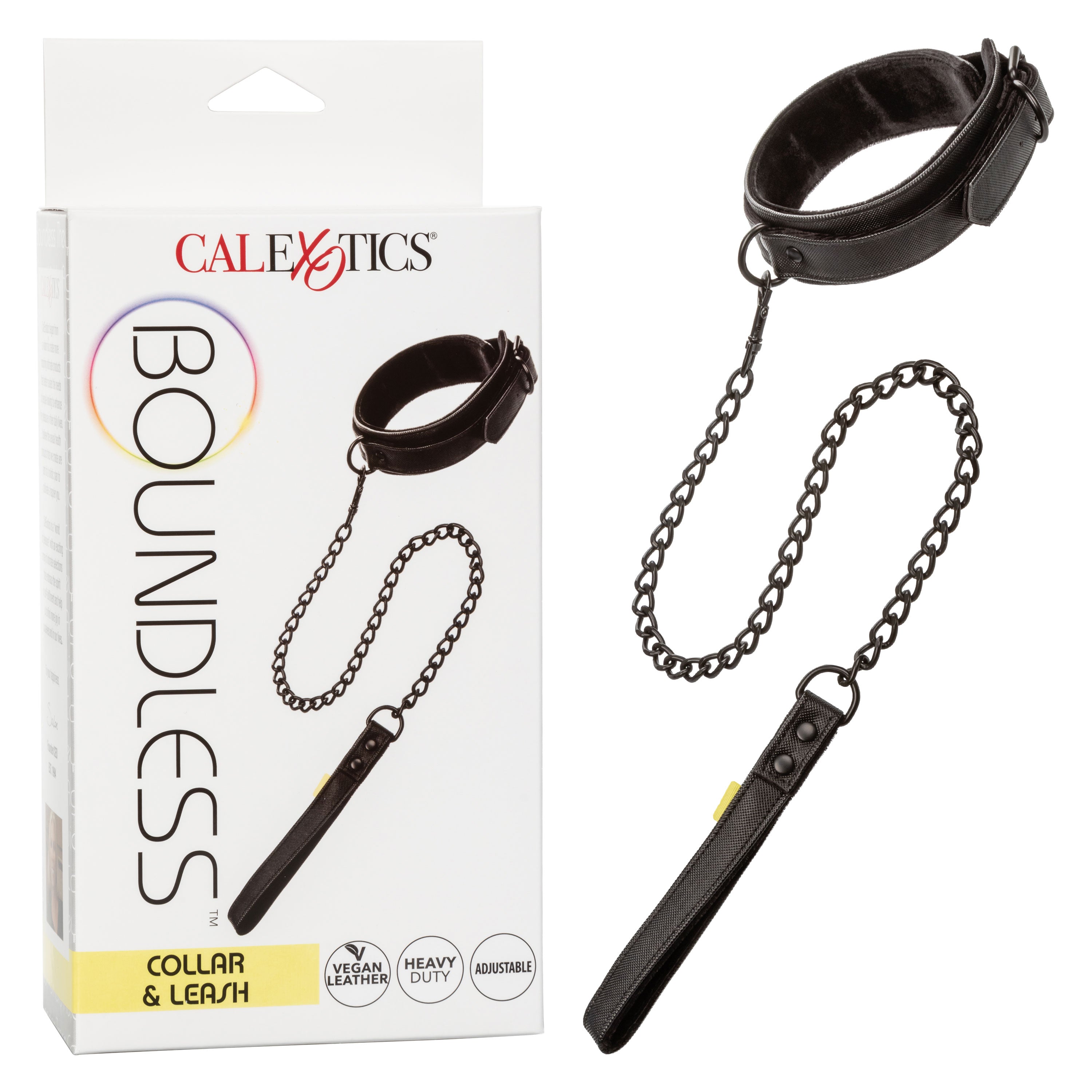 Boundless Collar and Leash Set – Adjustable Bondage Accessories > Bondage Gear > Collars & Leashes