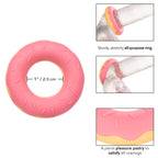 Naughty Bits Dickin Donuts Pink Silicone Donut Cock Ring > Cock Ring > Single