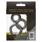 Link Up Ultra Soft Ultimate – Plush Stretchy Cock Ring Set > Cock Ring > Sets