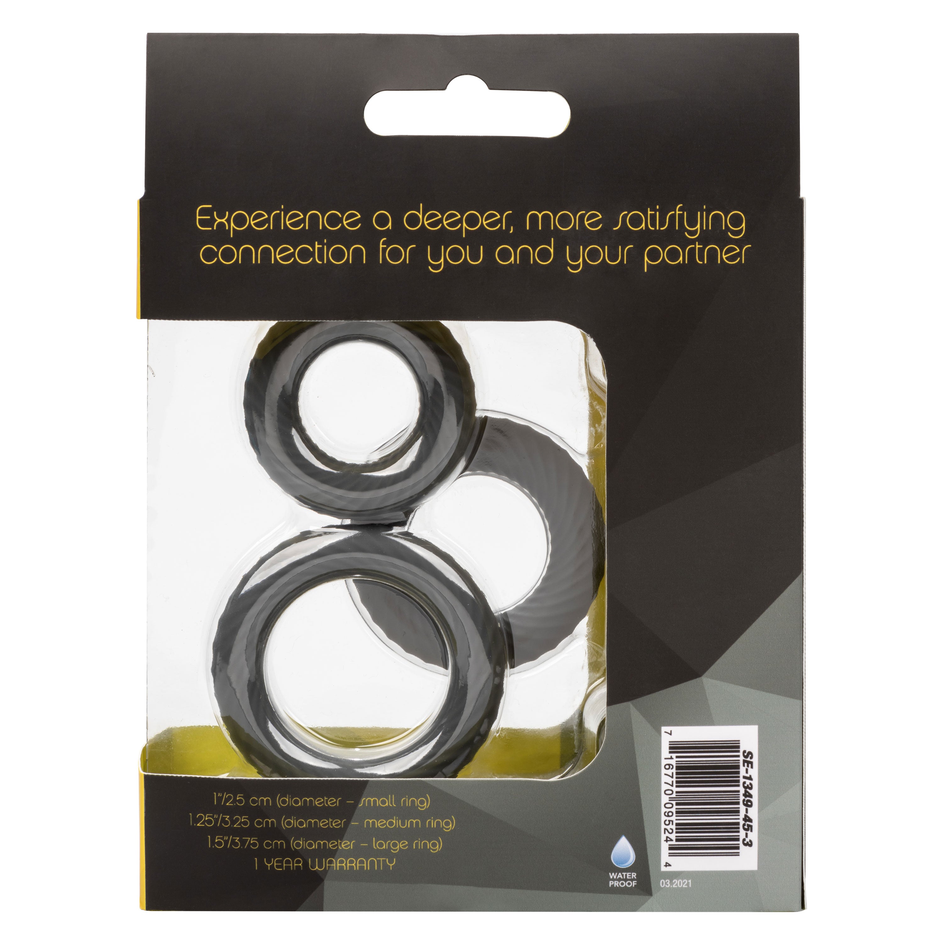Link Up Ultra Soft Ultimate – Plush Stretchy Cock Ring Set > Cock Ring > Sets