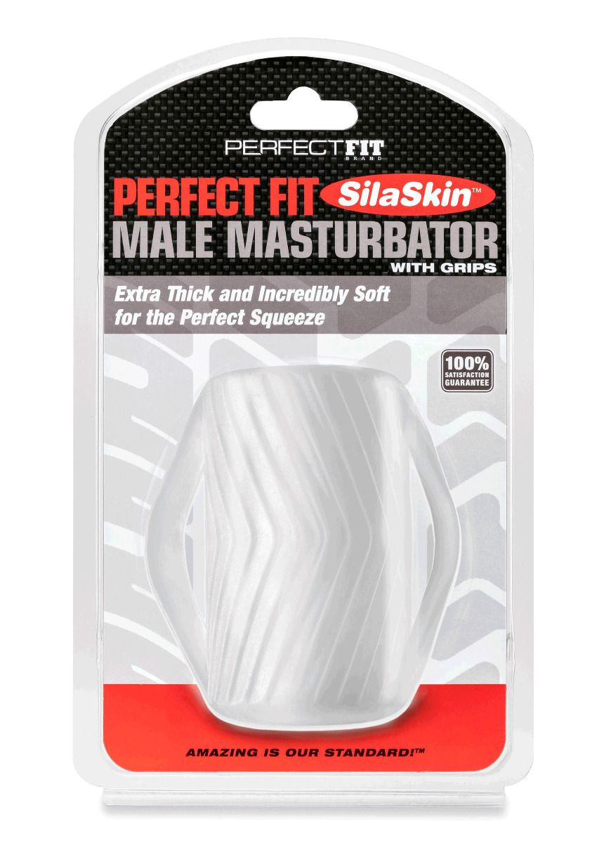 Perfectfit Male Masturbator Gripped with Advanced SilaSkin Technology > Sex Toys For Men > Masturbators > Manual