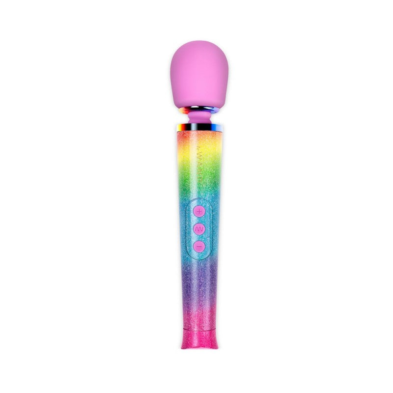 Le Wand Petite All That Glimmers (Rainbow Ombre) – Limited-Edition Rechargeable Wand Massager > Sex Toys > Massage Wands Main image