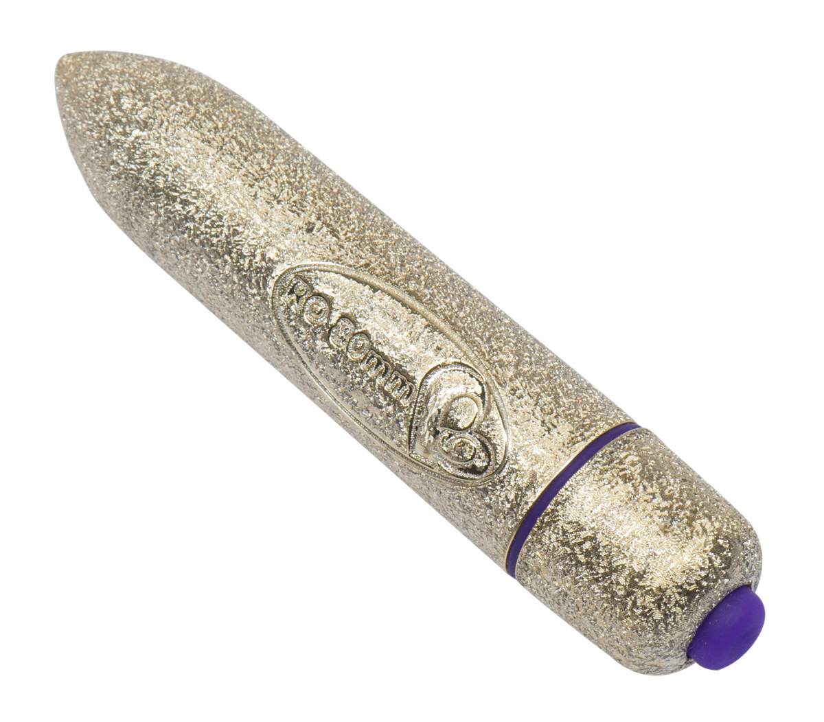 RO-80mm 7 Speed Precious Rose Gold Vibrating Bullet Toy Gold > Vibrators > Mini Vibrators