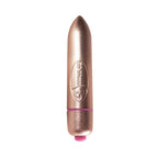 RO-80mm 7 Speed Precious Rose Gold Vibrating Bullet Toy > Vibrators > Mini Vibrators