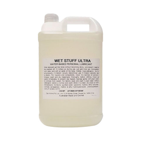 Wet Stuff Ultra 5kg Water Based Lubricant Default Title Water Based Lube