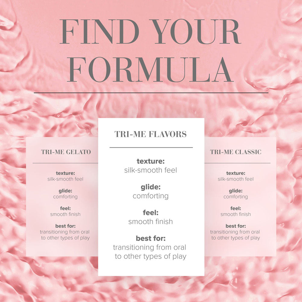 JO Tri-Me Triple Pack (Strawberry, Watermelon, Tropic Passion) – Flavored Lubricant Set 3 Pack 30ml ea Flavoured Lube