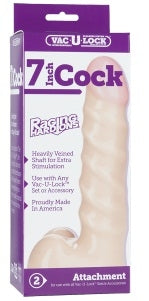 Vac U Lock Attachment Raging Hard On Cock 7 Inch Default Title DONGS