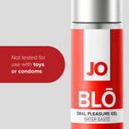 JO Blō Strawberry – Flavored Oral Pleasure Gel 30 ml Bottle > Lube > Oral Gels & Sprays