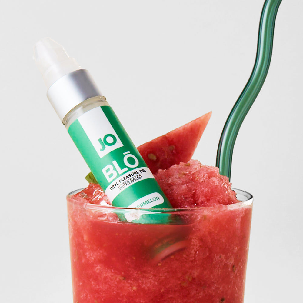 JO Blō Watermelon – Flavored Oral Pleasure Gel 30 ml Bottle > Lube > Oral Gels & Sprays