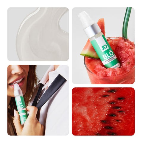 JO Blō Watermelon – Flavored Oral Pleasure Gel 30 ml Bottle > Lube > Oral Gels & Sprays
