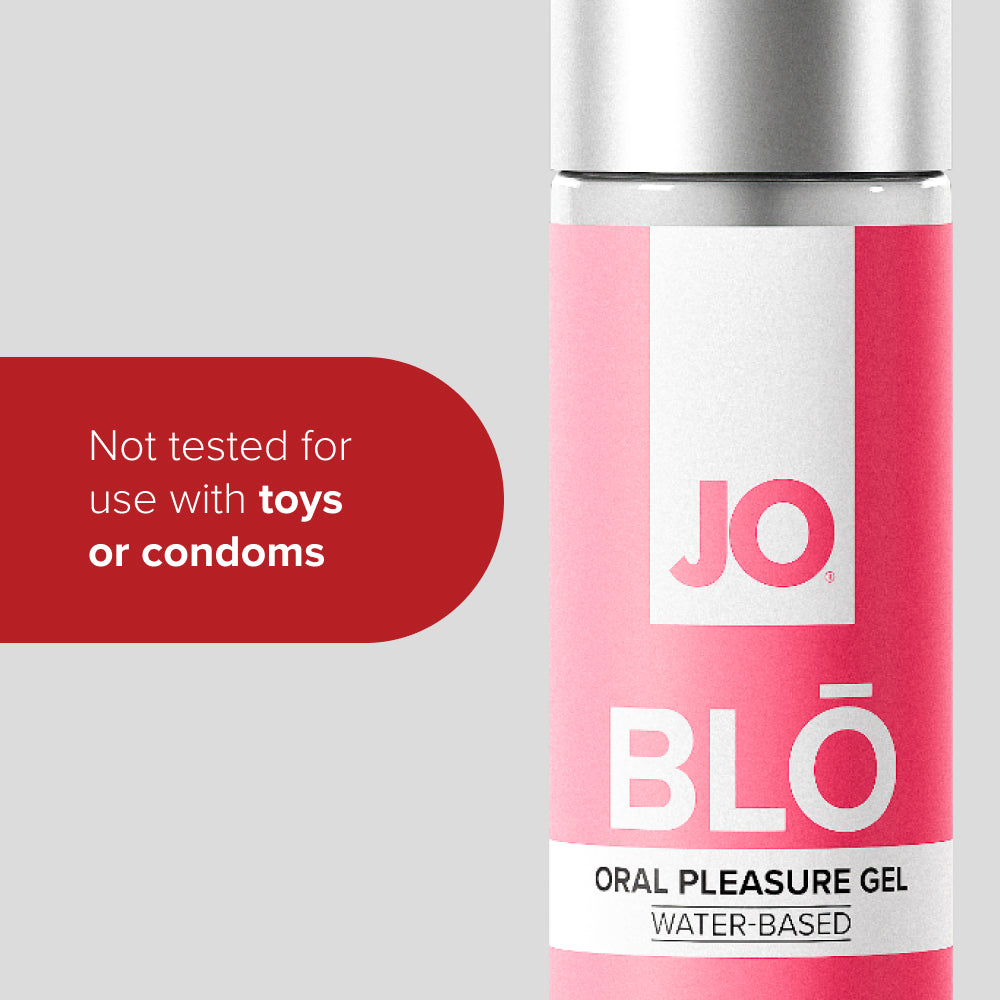 JO Blō Strawberry Lemonade – Flavored Oral Pleasure Gel 30ml Bottle > Lube > Oral Gels & Sprays