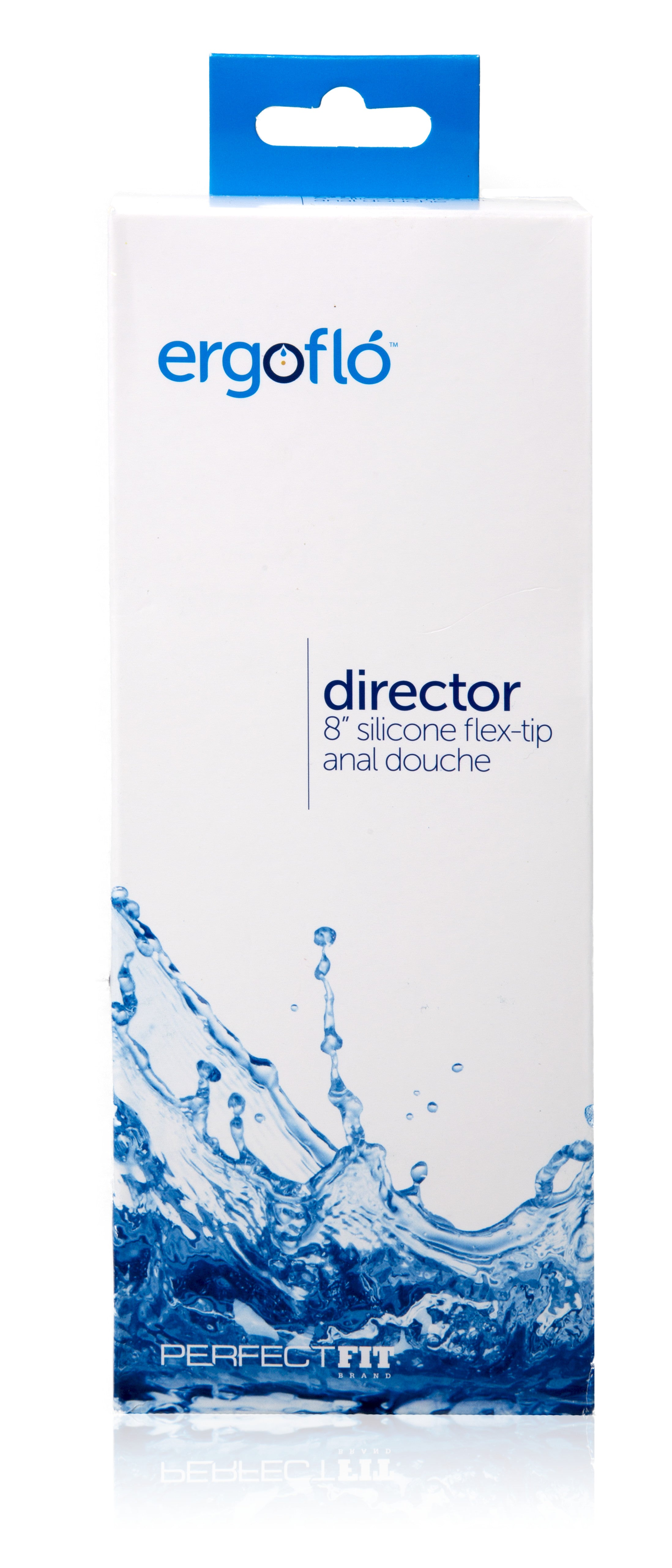 Ergoflo Director 8 Inch Silicone Flex-Tip Anal Douche Kit > Essentials > Douches