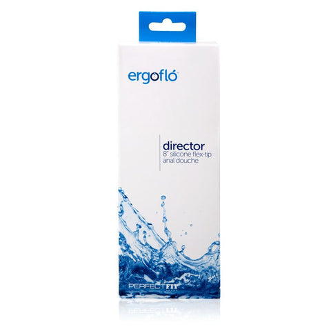 Ergoflo Director 8 Inch Silicone Flex-Tip Anal Douche Kit > Essentials > Douches