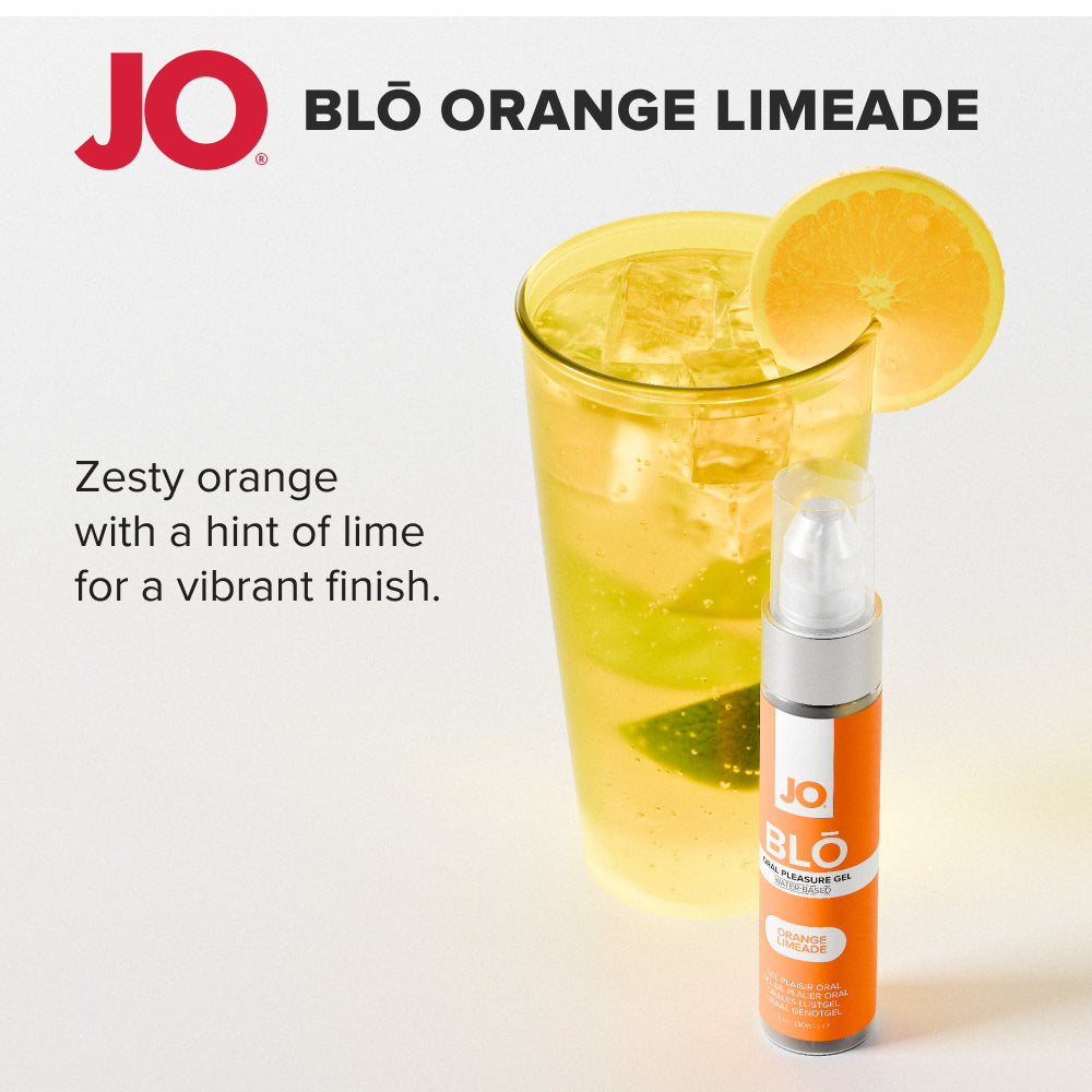 JO Blō Orange Limeade – Flavoured Oral Pleasure Gel 30ml Bottle > Lube > Oral Gels & Sprays