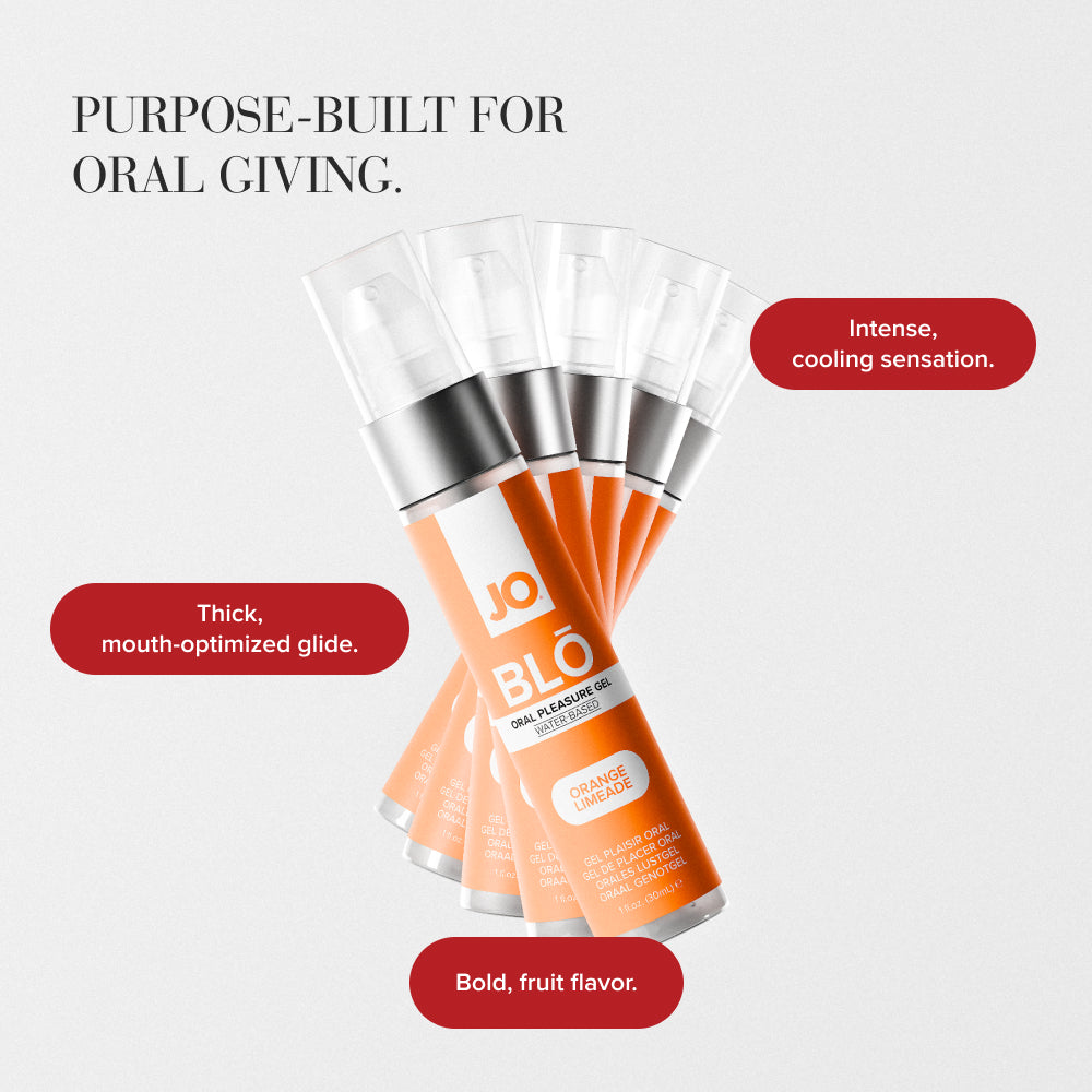 JO Blō Orange Limeade – Flavoured Oral Pleasure Gel 30ml Bottle > Lube > Oral Gels & Sprays