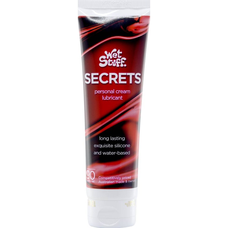 Wet Stuff Secrets Silicone and Water-Based Lubricant 90g Default Title Hybrid Lube