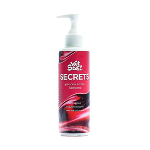 Wet Stuff Secrets – Silicone-Based Lotion Lubricant for Condom Use > Lube > Hybrid