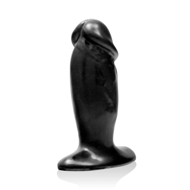 Realistic Cock Plug Black Small – 4 Inch PVC Small Butt Plug Black > Anal Range > Anal Probes