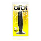Cock Plug Large Black – 7.5 Inch Realistic PVC Cock Plug > Anal Range > Anal Probes